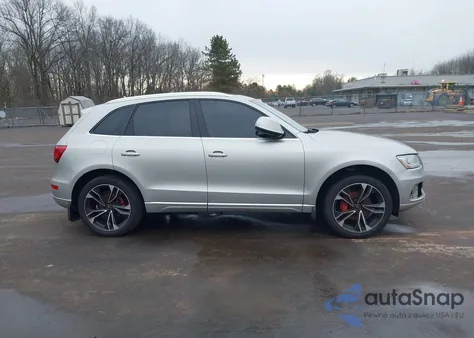 2014 Audi Q5 2.0T Premium from USA, damaged, VIN WA1LFAFP7EA028282